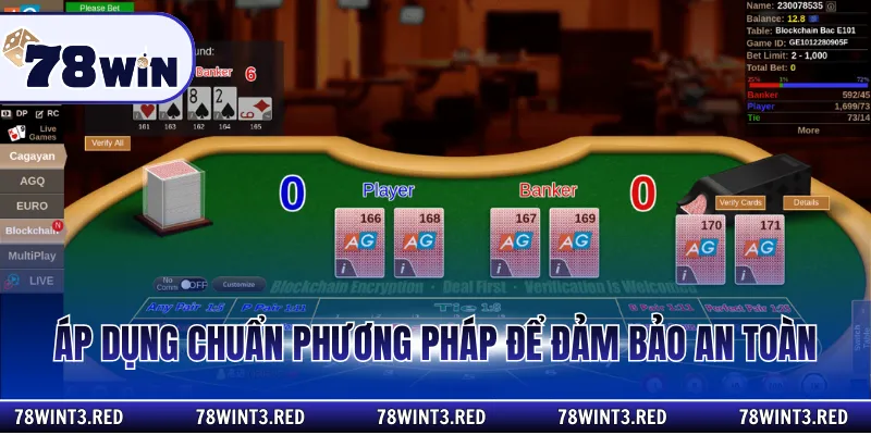 Áp dụng chuẩn phương pháp để đảm bảo an toàn